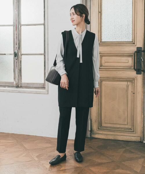 URBAN RESEARCH DOORS(アーバンリサーチドアーズ)の「ドレステーパードパンツ(その他パンツ・レディース・ネイビー/ブラック・SMALL/MEDIUM)」の22枚目の写真