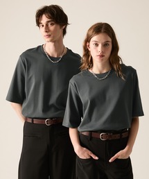 CLEL | 【CLEL】Giza Cotton Basic Short Sleeve T-Shirt / ギザコットン ベーシック半袖Tシャツ(Tシャツ/カットソー)