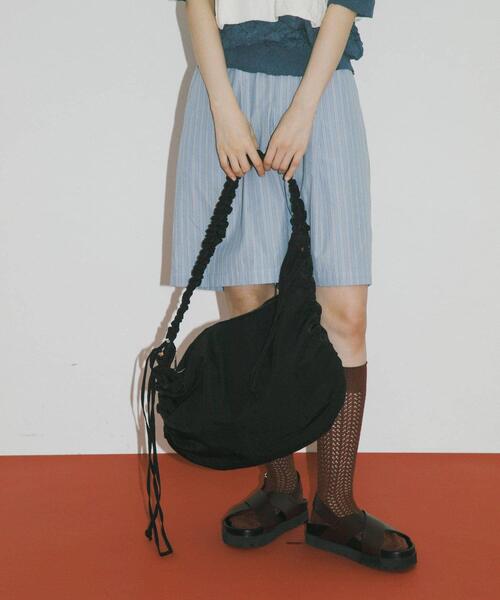 RODE SKO(ロデスコ)の「『Lsize』hun RODESKO Gather big(ショルダーバッグ・レディース・ピンク系その他/ブラック/オフホワイト/ブラウン/ベージュ/ブルー系その他・ONE)」の20枚目の写真