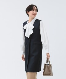B:MING by BEAMS | ノーカラー ロング ジレ(S~M)(ベスト)