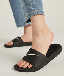 NIKE | ナイキ カワ キッズスライド スポーツサンダル / NIKE Kawa Little / Big Kid's Slides 819352-001 Black(サンダル)