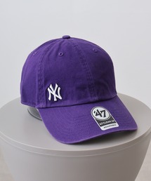 MLB公認 ’47BRAND NY LA CLEAN UP Suspense ベースボールキャップ