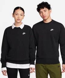 NIKE | 《セットアップ対応商品》ナイキ スポーツウェア ユニセックス メンズ フレンチ テリー スウェット クルー / Nike Sportswear Club Men's French Terry Crew BV2667-010 Black(スウェット)