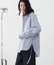 WYM LIDNM | CUT OFF CODE LOOSE SHIRT(シャツ/ブラウス)