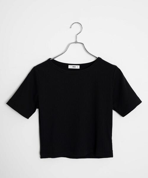 WEGO(ウィゴー)の「WEGO/コンパクトリブT(Tシャツ/カットソー・レディース・ブラック系その他/ブルー/ブラック系その他5/ブラック/ホワイト系その他5/ホワイト系その他/レッド/ホワイト/ライム・LARGE/MEDIUM/SMALL)」の20枚目の写真
