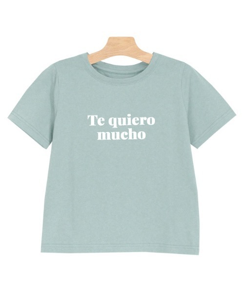 lulpini(ルルピー二)の「kids コットンロゴTシャツ(Tシャツ/カットソー・キッズ・オレンジ系/ホワイト×ブラック/ミント/ラベンダー/オフホワイト/ホワイト系その他・S/L/M)」の13枚目の写真