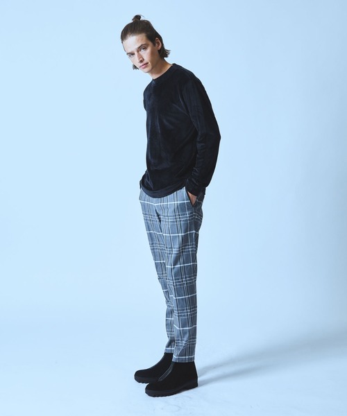 5351 POUR LES HOMMES(ゴーサンゴーイチプールオム)の「TRストレッチ スリム テーパード パンツ(その他パンツ・メンズ・チャコールグレー/ブラック/グレー・46/44/50/48)」の19枚目の写真