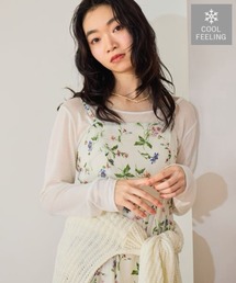 mysty woman | 【接触冷感】ソフトシアーロンTEELS 661523(Tシャツ/カットソー)