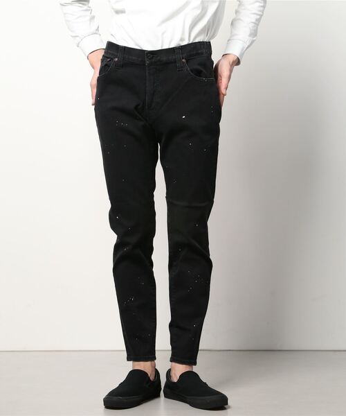 surt(サート)の「SURT/サート/penki BLK DENIM ペンキブラックデニム(デニムパンツ・メンズ・ブラック・MEDIUM/SMALL/LARGE/X-SMALL)」の1枚目の写真