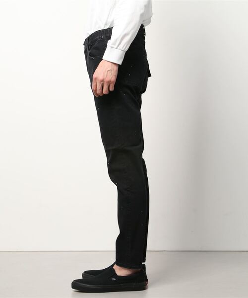 surt(サート)の「SURT/サート/penki BLK DENIM ペンキブラックデニム(デニムパンツ・メンズ・ブラック・MEDIUM/SMALL/LARGE/X-SMALL)」の2枚目の写真