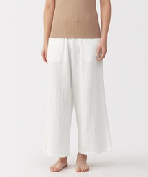 無印良品 | 婦人 楊柳ガーゼ ロングパンツ(ルームウェア/パジャマ)