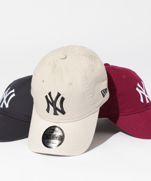 NEW ERA(ニューエラ)の「【NEW ERA/ニューエラ】9TWENTY/ウォッシュドキャップ(キャップ・メンズ・ネイビー/その他5/レッド/ダークブラウン・FREE)」の4枚目の写真