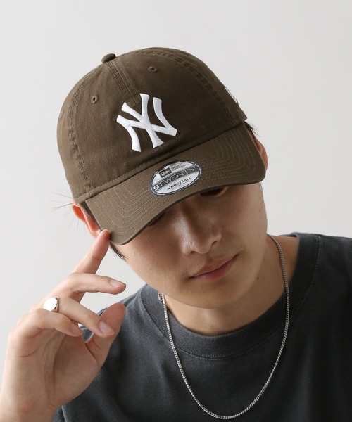 NEW ERA(ニューエラ)の「【NEW ERA/ニューエラ】9TWENTY/ウォッシュドキャップ(キャップ・メンズ・ネイビー/その他5/レッド/ダークブラウン・FREE)」の9枚目の写真
