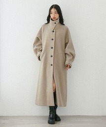 Heather | 2WAYステンカラーロングコート 587549(ステンカラーコート)