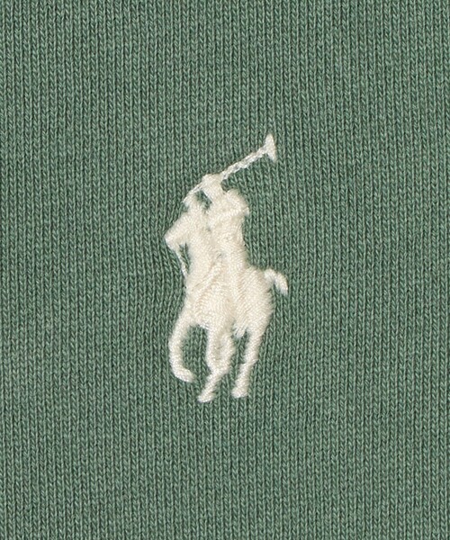 POLO RALPH LAUREN(ポロ ラルフ ローレン)の「【販路限定モデル】<POLO RALPH LAUREN>ハーフ ジップ スウェット(スウェット・メンズ・ケリーグリーン/ネイビー/ライトピンク・L)」の7枚目の写真