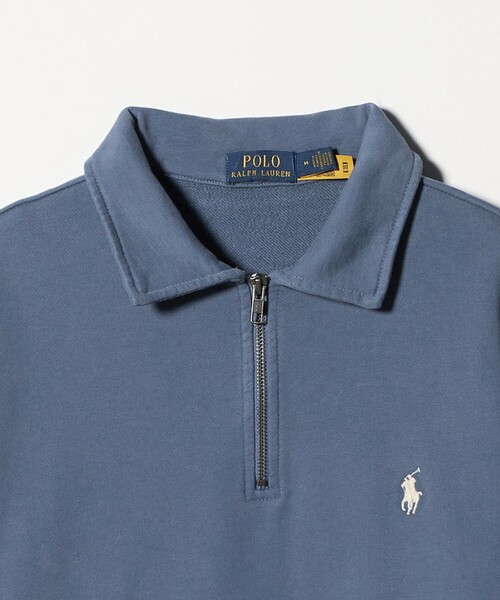 POLO RALPH LAUREN(ポロ ラルフ ローレン)の「【販路限定モデル】<POLO RALPH LAUREN>ハーフ ジップ スウェット(スウェット・メンズ・ケリーグリーン/ネイビー/ライトピンク・L)」の12枚目の写真