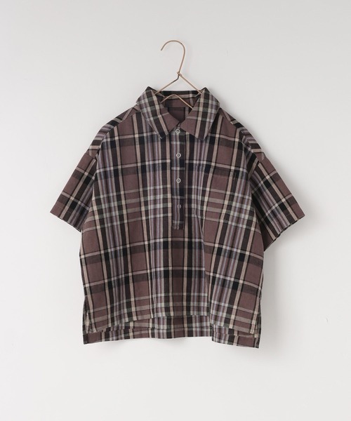 LOWRYS FARM(ローリーズファーム)の「リネンシャツSS 622578(シャツ/ブラウス・キッズ・ブラウン/ベージュ/ブラック・110cm/120cm/130cm/140cm/150cm)」の4枚目の写真
