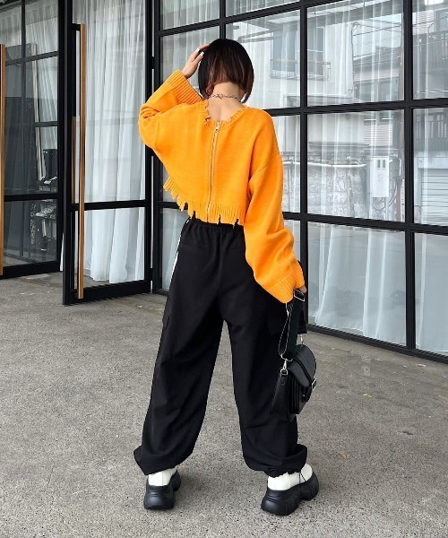 PAGEBOY(ページボーイ)の「ラインミリタリーパンツ(その他パンツ・レディース・グレイッシュベージュ/ブラック/チャコールグレー/グレー系その他4・FREE)」の19枚目の写真