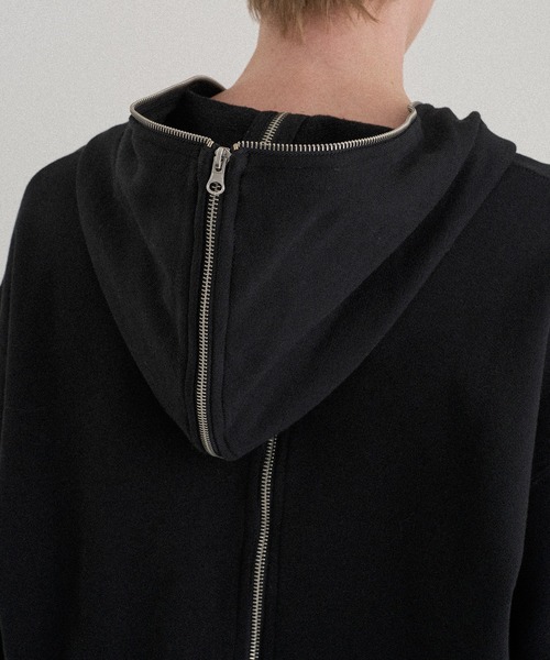 WISH FOR EVER(ウィッシュフォーエバー)の「【 WISH FOR EVER × ONCILY 】HEART COLLAB FULL-ZIP HOODIE/ハートコラボフルジップフーディ(パーカー・メンズ・ライトグレー/ブラック/ネイビー/ダークブルー/レッド/その他・SMALL/LARGE/MEDIUM)」の16枚目の写真