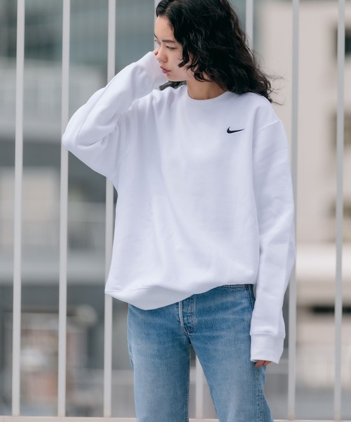 NIKE/ナイキ CLUB FLEECE CREW 裏起毛 クルーネックスウェットトレーナーの21枚目の写真