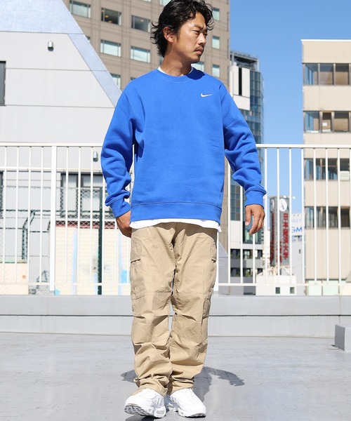 NIKE/ナイキ CLUB FLEECE CREW 裏起毛 クルーネックスウェットトレーナーの14枚目の写真