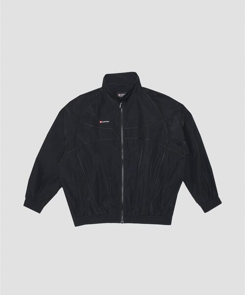 LOTTO(ロット)の「LOTTO LINE NYLON BLOUSON(ブルゾン・メンズ・グレー/ブラック/グリーン・MEDIUM/LARGE/X-LARGE/XX-LARGE)」の4枚目の写真