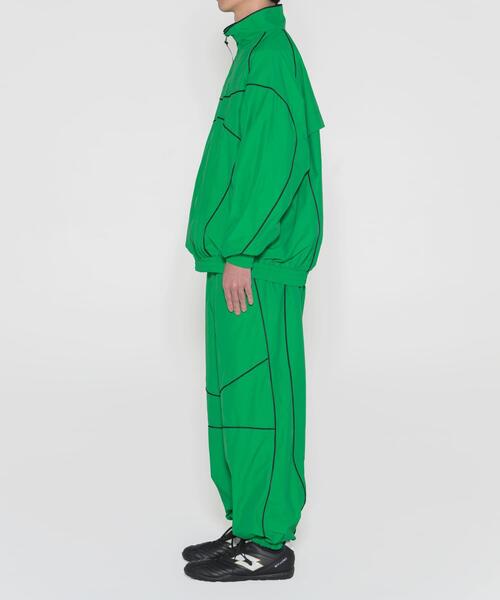 LOTTO(ロット)の「LOTTO LINE NYLON BLOUSON(ブルゾン・メンズ・グレー/ブラック/グリーン・MEDIUM/LARGE/X-LARGE/XX-LARGE)」の9枚目の写真