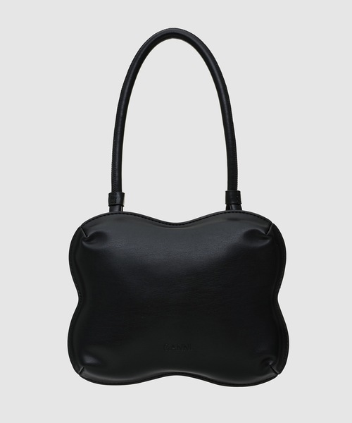 GANNI(ガニー)の「Butterfly Top Handle(ハンドバッグ・レディース・ブラック・OS)」の2枚目の写真