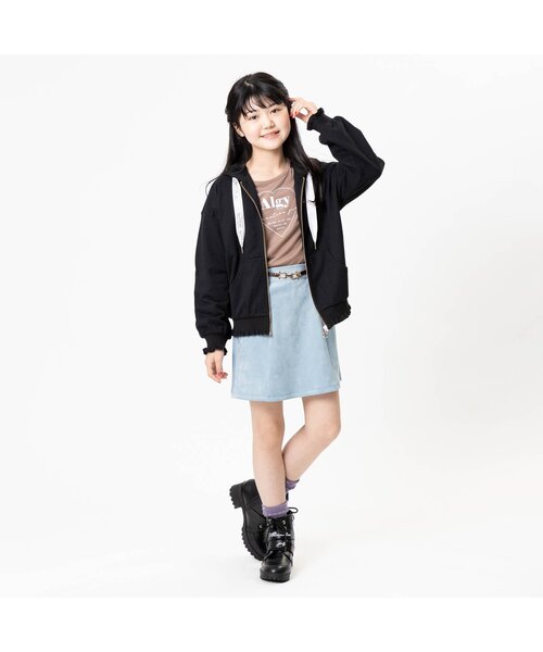 ベルト付きスエードスカパンの10枚目の写真