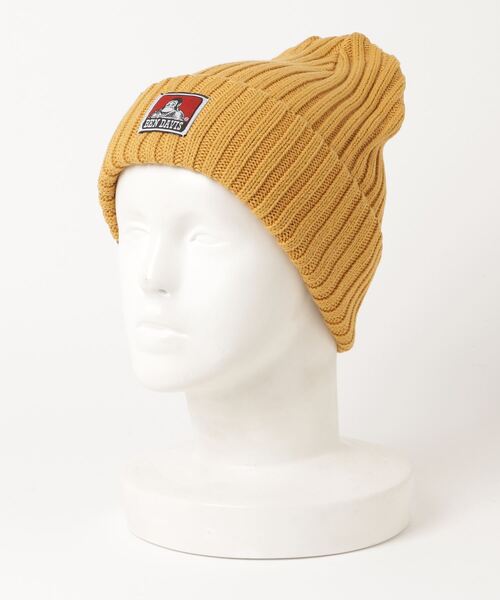 BEN DAVIS(ベンデイビス)の「BEN DAVIS/ベンデイビス Cotton Knit Cap/コットン ニットキャップ(ニットキャップ/ビーニー・メンズ・ネイビー/ベージュ/イエロー/ブラック/ブラック系その他/グレー/ダークグリーン/チャコールグレー/オフホワイト・FREE)」の9枚目の写真