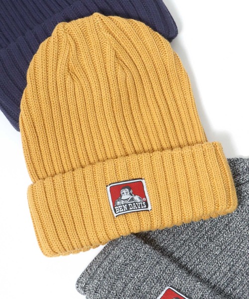 BEN DAVIS(ベンデイビス)の「BEN DAVIS/ベンデイビス Cotton Knit Cap/コットン ニットキャップ(ニットキャップ/ビーニー・メンズ・ネイビー/ベージュ/イエロー/ブラック/ブラック系その他/グレー/ダークグリーン/チャコールグレー/オフホワイト・FREE)」の19枚目の写真