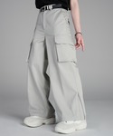 ADRER(アドラー)のextra quality deformation flare cargo pants/エクストラクオリティディフォーメーションフレアカーゴパンツ