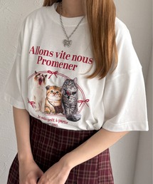 kutir | cat/ 猫デザイン アソートTシャツ(Tシャツ/カットソー)