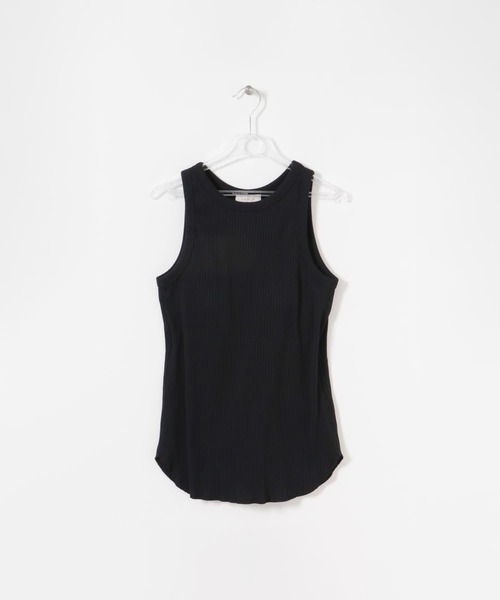 LAATO(ラート)の「PAD TANK TOP(タンクトップ・レディース・ベージュ/オフホワイト/ブラック・FREE)」の3枚目の写真