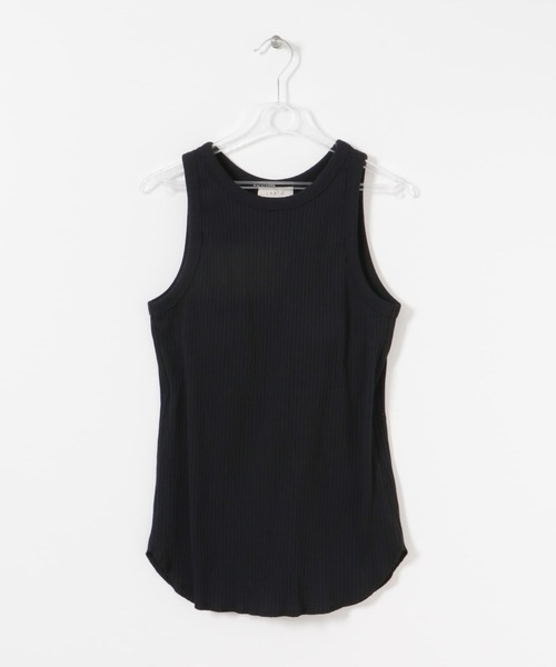 LAATO(ラート)の「PAD TANK TOP(タンクトップ・レディース・ベージュ/オフホワイト/ブラック・FREE)」の7枚目の写真