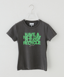 GANNI | GANNI / ガニー Future Jersey T-shirt Have a Nice(Tシャツ/カットソー)