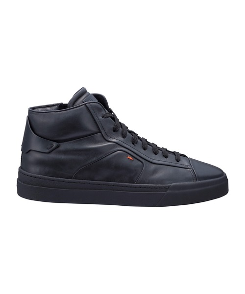 Santoni(サントーニ)の「サントーニ メンズ/ハイカットスニーカー(スニーカー・メンズ・ブラック・50/55/60/65/70/75/80/85)」の3枚目の写真