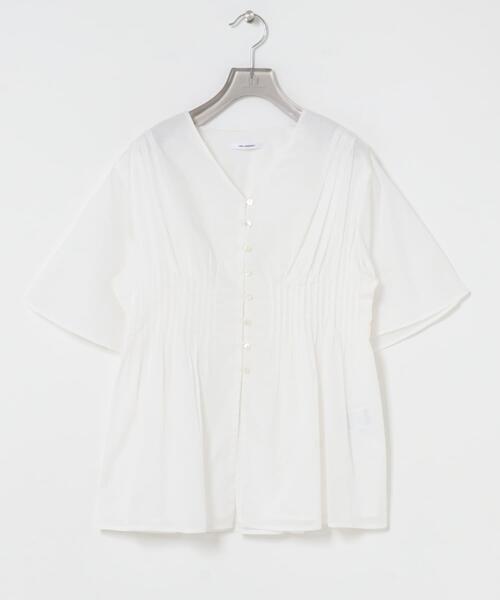 URBAN RESEARCH(アーバンリサーチ)の「コットンボイルタックデザインブラウス(シャツ/ブラウス・レディース・ブラック/ブラウン/オフホワイト・FREE)」の10枚目の写真