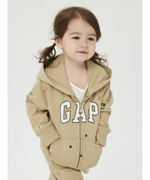 GAP | GAPファッションロゴ フルジップ パーカー (幼児)(パーカー)