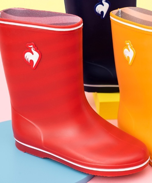 le coq sportif(ルコックスポルティフ)の「ルコックスポルティフ/LCS ラモット II / 日本製 長靴 レイン 雨具 キッズ 子供靴 スポーツ ライフスタイル QL5VJC02RD(レインシューズ・キッズ・レッド・19.0cm/15.0cm/13.0cm/16.0cm/17.0cm/18.0cm/14.0cm)」の10枚目の写真