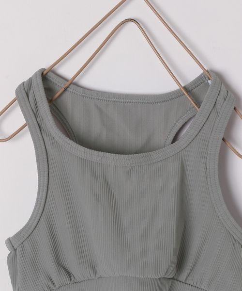 LOWRYS FARM(ローリーズファーム)の「SWIMリブセットアップ 182289(水着・キッズ・イエロー/グレー/カーキ・110cm/120cm/130cm)」の9枚目の写真