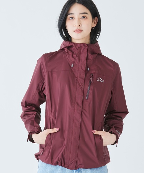 L.L.Bean(エルエルビーン)の「トレイル・モデル・レイン・ジャケット ジャパン・フィット(ナイロンジャケット・レディース・イエロー/ブラック/グリーン/バーガンディー/ネイビー/ブルー/アクア/グレイッシュブルー・SMALL/MEDIUM/LARGE/X-SMALL/X-LARGE)」の8枚目の写真