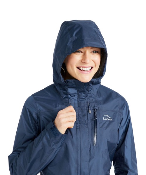 L.L.Bean(エルエルビーン)の「トレイル・モデル・レイン・ジャケット ジャパン・フィット(ナイロンジャケット・レディース・イエロー/ブラック/グリーン/バーガンディー/ネイビー/ブルー/アクア/グレイッシュブルー・SMALL/MEDIUM/LARGE/X-SMALL/X-LARGE)」の13枚目の写真