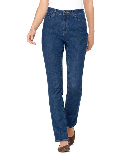 L.L.Bean(エルエルビーン)の「トゥルー・シェイプ・ジーンズ、スリムレッグ ジャパン・フィット(デニムパンツ・レディース・ダークブルー/ブルー・9/7/11/13/15 )」の13枚目の写真