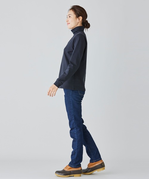 L.L.Bean(エルエルビーン)の「トゥルー・シェイプ・ジーンズ、スリムレッグ ジャパン・フィット(デニムパンツ・レディース・ダークブルー/ブルー・9/7/11/13/15 )」の11枚目の写真