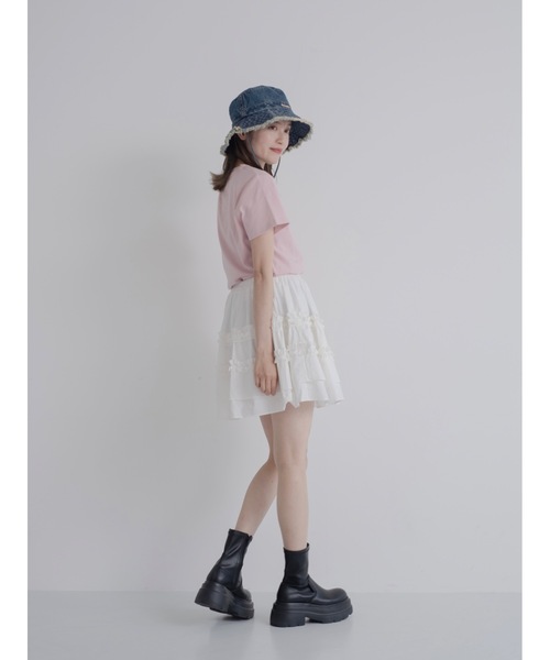 【美脚/激盛れブーツ】jm stretch middle bootsの5枚目の写真