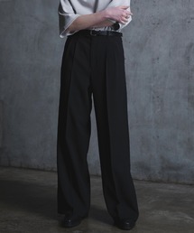 CALLNE | 【CALLNE】2Tuck Wide Straight Slacks/2タックワイド ストレートスラックス(スラックス)