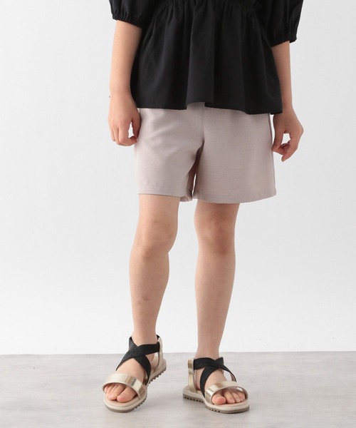 GLOBAL WORK(グローバルワーク)の「キッズ/さらさら快適キュロット/273288(その他パンツ・キッズ・チャコールグレー/カーキ/ライトピンク/アイボリー/グリーン系その他6/オレンジ・110cm/100cm/120cm/130cm/160cm/150cm/140cm)」の5枚目の写真