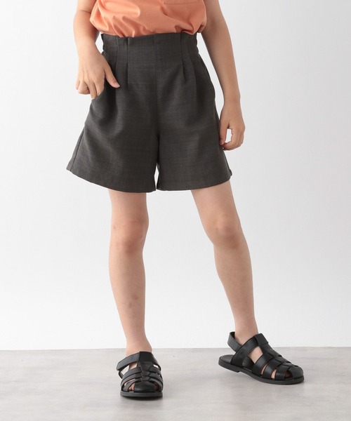 GLOBAL WORK(グローバルワーク)の「キッズ/さらさら快適キュロット/273288(その他パンツ・キッズ・チャコールグレー/カーキ/ライトピンク/アイボリー/グリーン系その他6/オレンジ・110cm/100cm/120cm/130cm/160cm/150cm/140cm)」の14枚目の写真