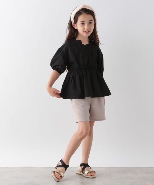 GLOBAL WORK(グローバルワーク)の「キッズ/さらさら快適キュロット/273288(その他パンツ・キッズ・チャコールグレー/カーキ/ライトピンク/アイボリー/グリーン系その他6/オレンジ・110cm/100cm/120cm/130cm/160cm/150cm/140cm)」の22枚目の写真